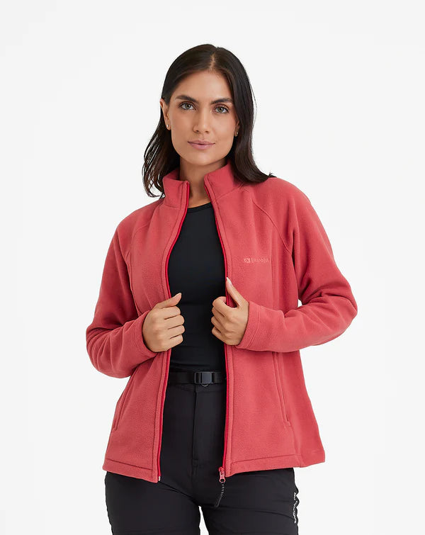 Jaqueta Fleece Galapagos Kathmandu 2.0 Feminina Goiaba