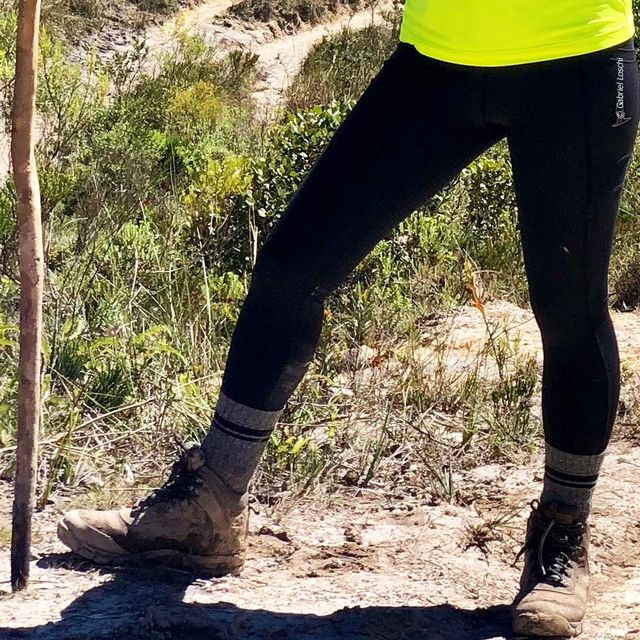 MEIA TRAIL MESCLA/CAQUI