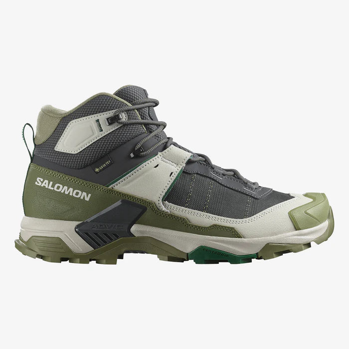 BOTA X ULTRA 5 MID GTX MASCULINA VERDE/CINZA/PRETO