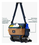 BOLSA POCHETE GALAPAGOS CAMALEÃO 2.0 3L