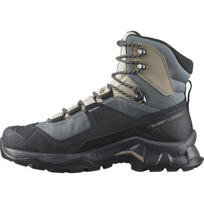 BOTA QUEST ELEMENT GTX FEMININA PRETO/MUSGO/CINZA