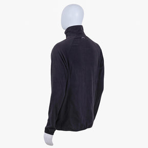 CASACO FLEECE 1/2 ZIPER MASCULINO PRETO