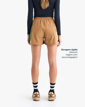 SHORTS CARGO GALAPAGOS RAVEN FEMININO
