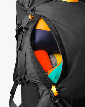 Mochila Cargueira Galapagos Charger Preta 50 L