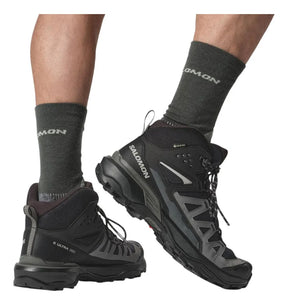 BOTA X ULTRA 360 MID GTX MASCULINO PRETO/CINZA