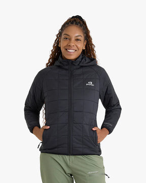 Jaqueta Puffer Galapagos Ibex Thermolite Heat Feminino Preto