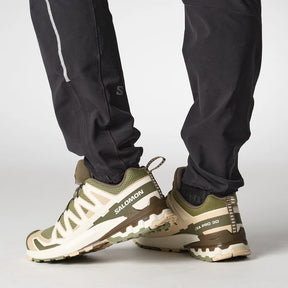 TENIS XA PRO 3D V9 MASCULINO VERDE/CINZA/MARROM