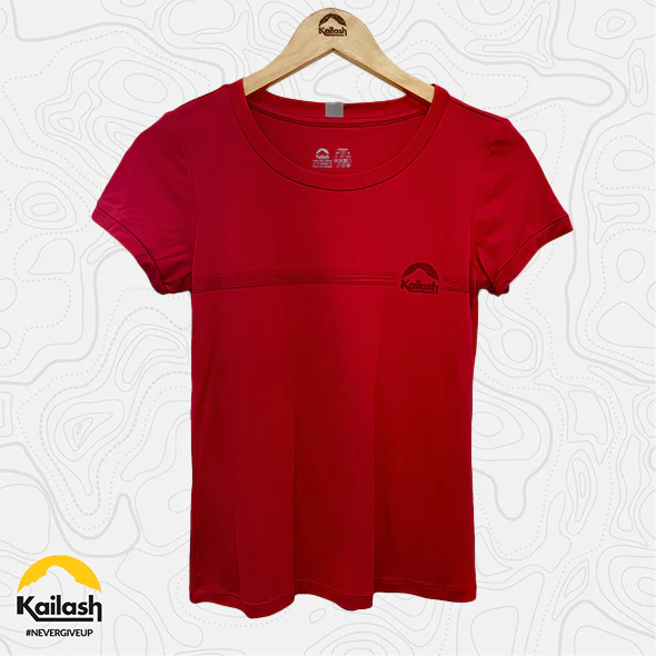 CAMISETA KAILASH RUNNING FEMININA ROSA