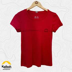 CAMISETA RUNNING BASIC FEM. ROSA