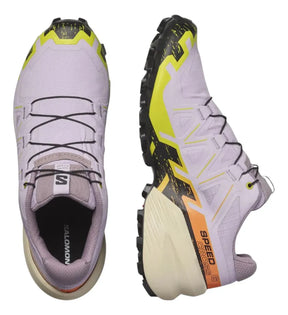 TENIS SPEEDCROSS 6 FEMININO CINZA/AMARELO
