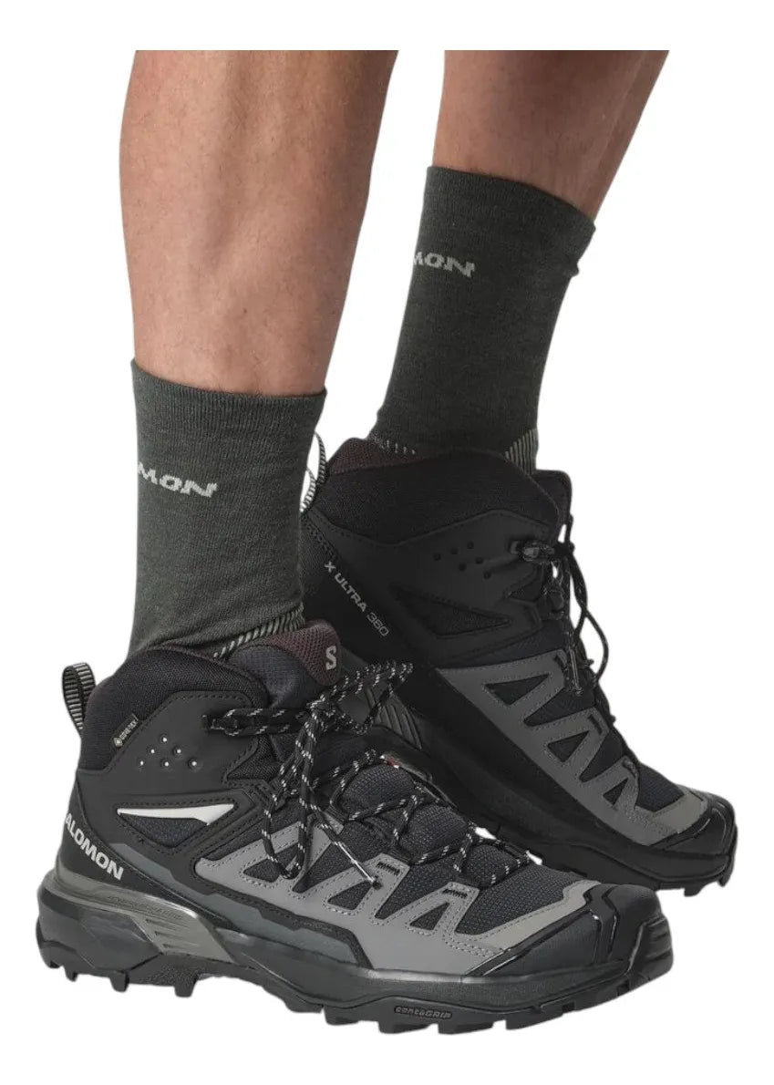 BOTA X ULTRA 360 MID GTX MASCULINO PRETO/CINZA