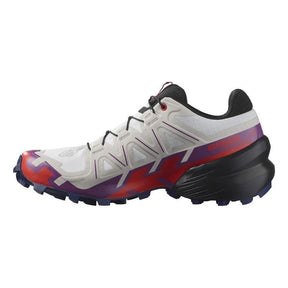 TENIS SPEEDCROSS 6 FEMININO CINZA/VERMELHO/ROXO