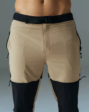 Calça Técnica Galapagos Hiker Masculino Preto com Caqui