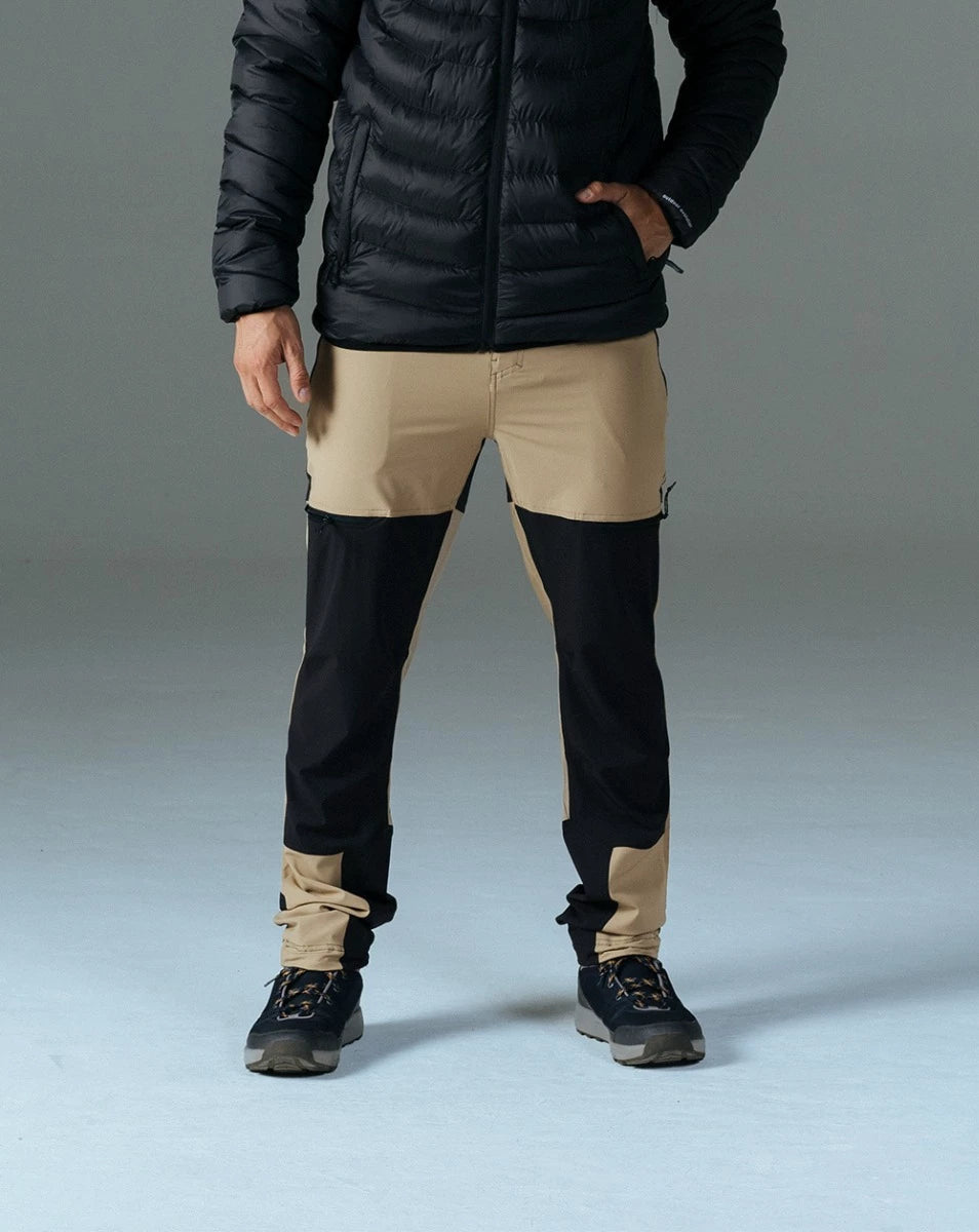Calça Técnica Galapagos Hiker Masculino Preto com Caqui