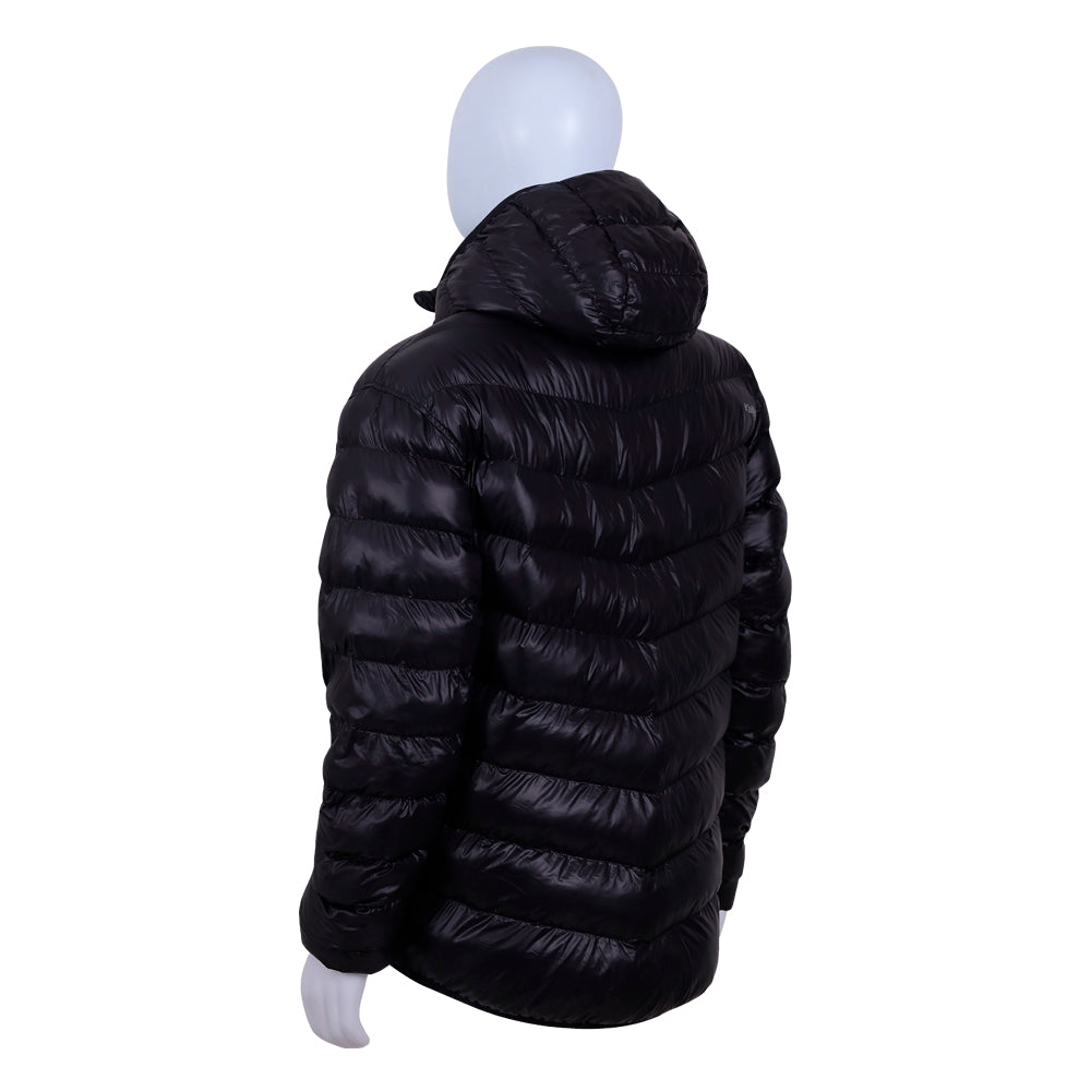JAQUETA PUFFER DOUBLE PATAGONIA SINTETICA MASCULINO PRETO/AMARELO