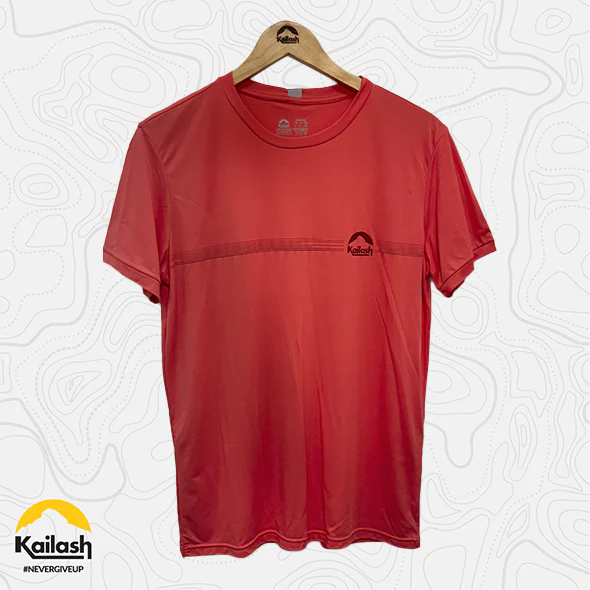 CAMISETA RUNNING BASIC MASCULINO LARANJA