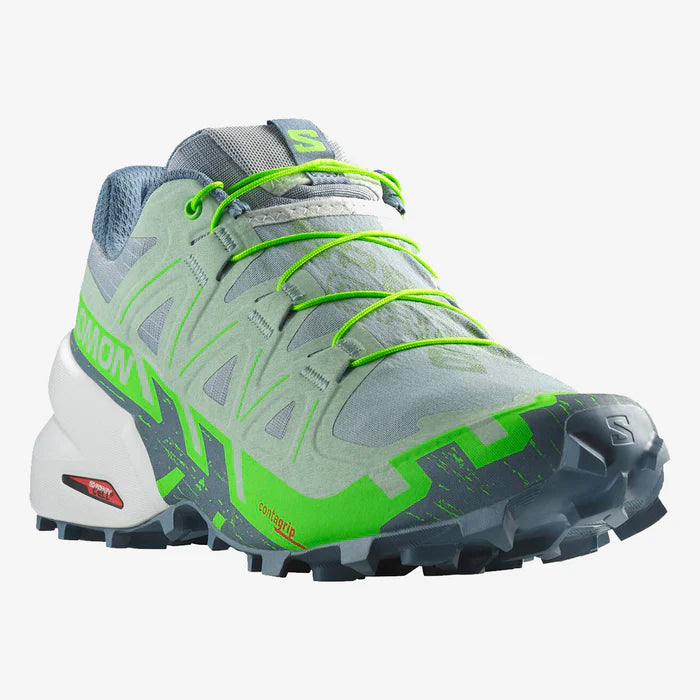 TENIS SPEEDCROSS 6 FEMININO CINZA/BRANCO/VERDE