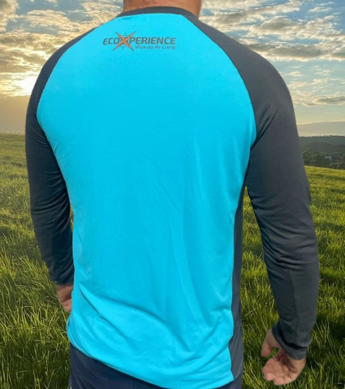 CAMISETA RAGLAN MANGA LONGA MONTE RORAIMA MASCULINA