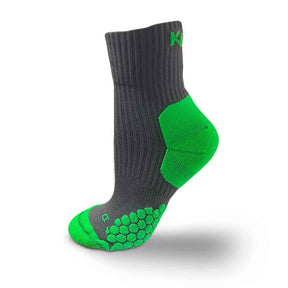 MEIA CANO MEDIO DOTS BIOTECH UNISEX CHUMBO/VERDE LIMAO