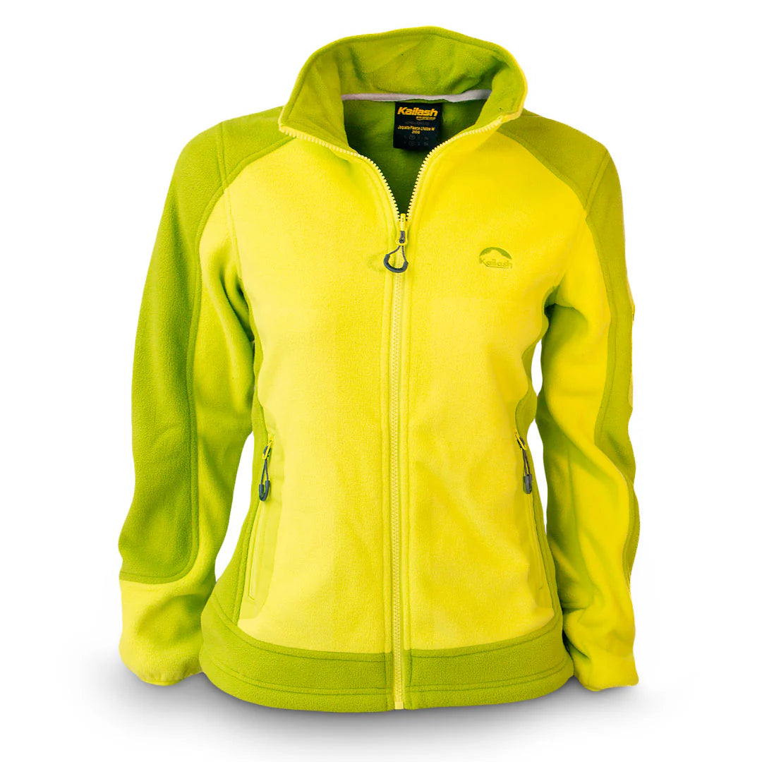 JAQUETA FLEECE LHOTSE FEMININA VERDE LIMAO